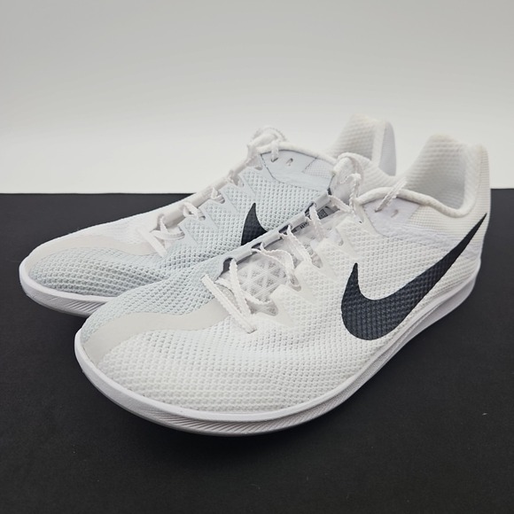 Nike Zoom Rival Distance Track Spikes‎ Shoes White Men's Size 11 DC8725-100 - Picture 3 of 8